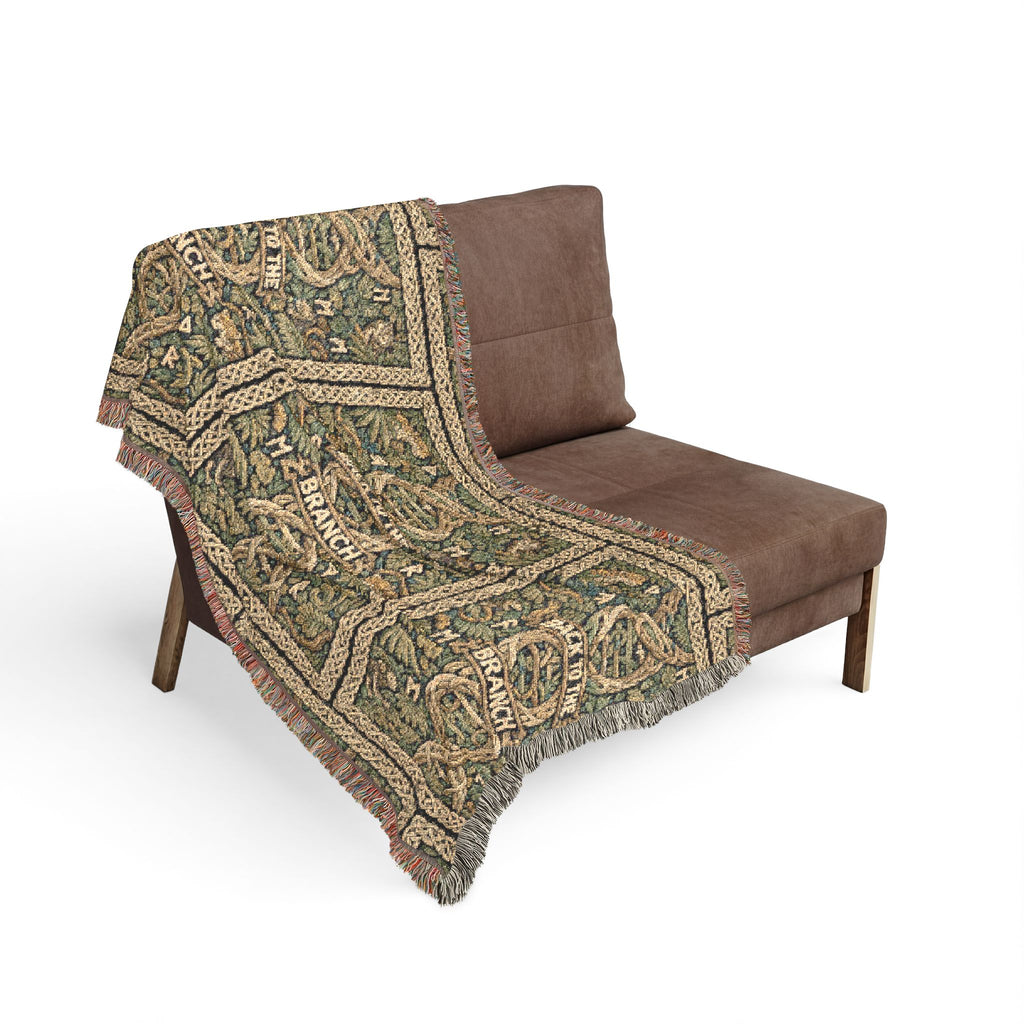 Back To The Branch Woven Blanket