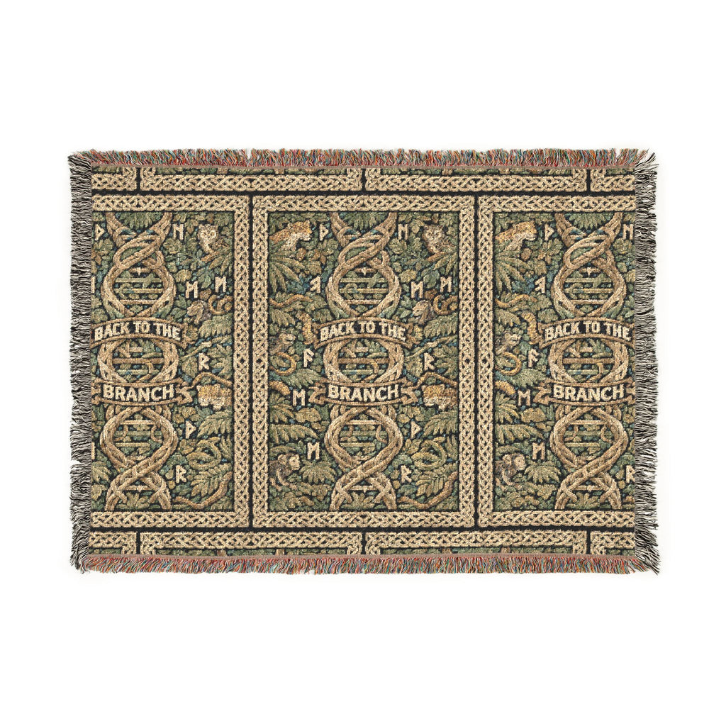 Back To The Branch Woven Blanket