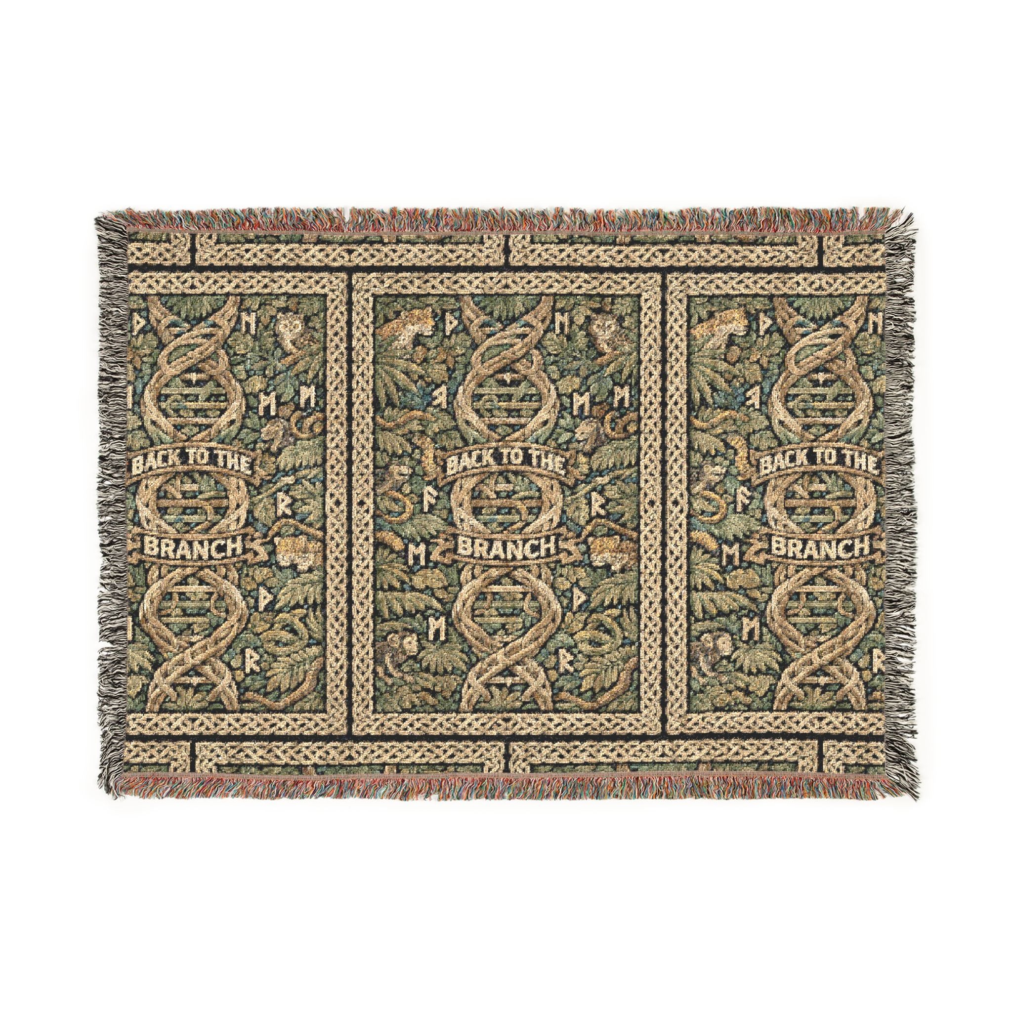 Back To The Branch Woven Blanket